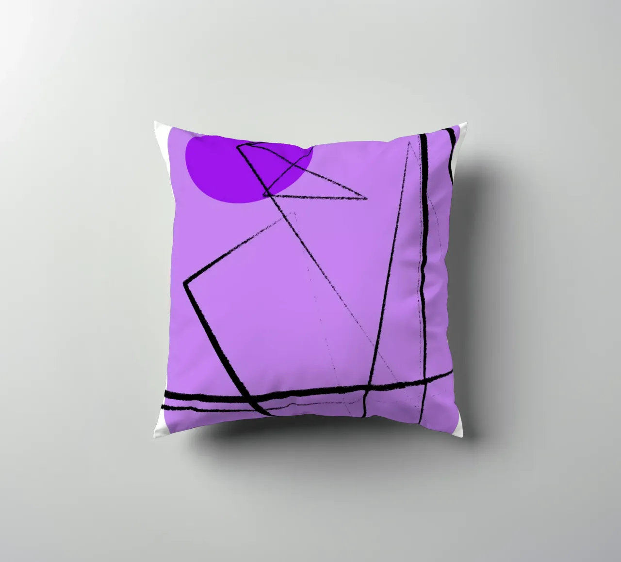 Angular Lines No 26 Kissen von treechild