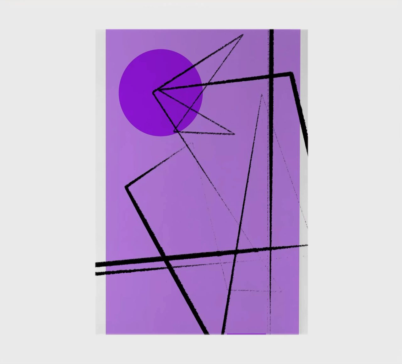 Angular Lines No 26 notitieboek van treechild