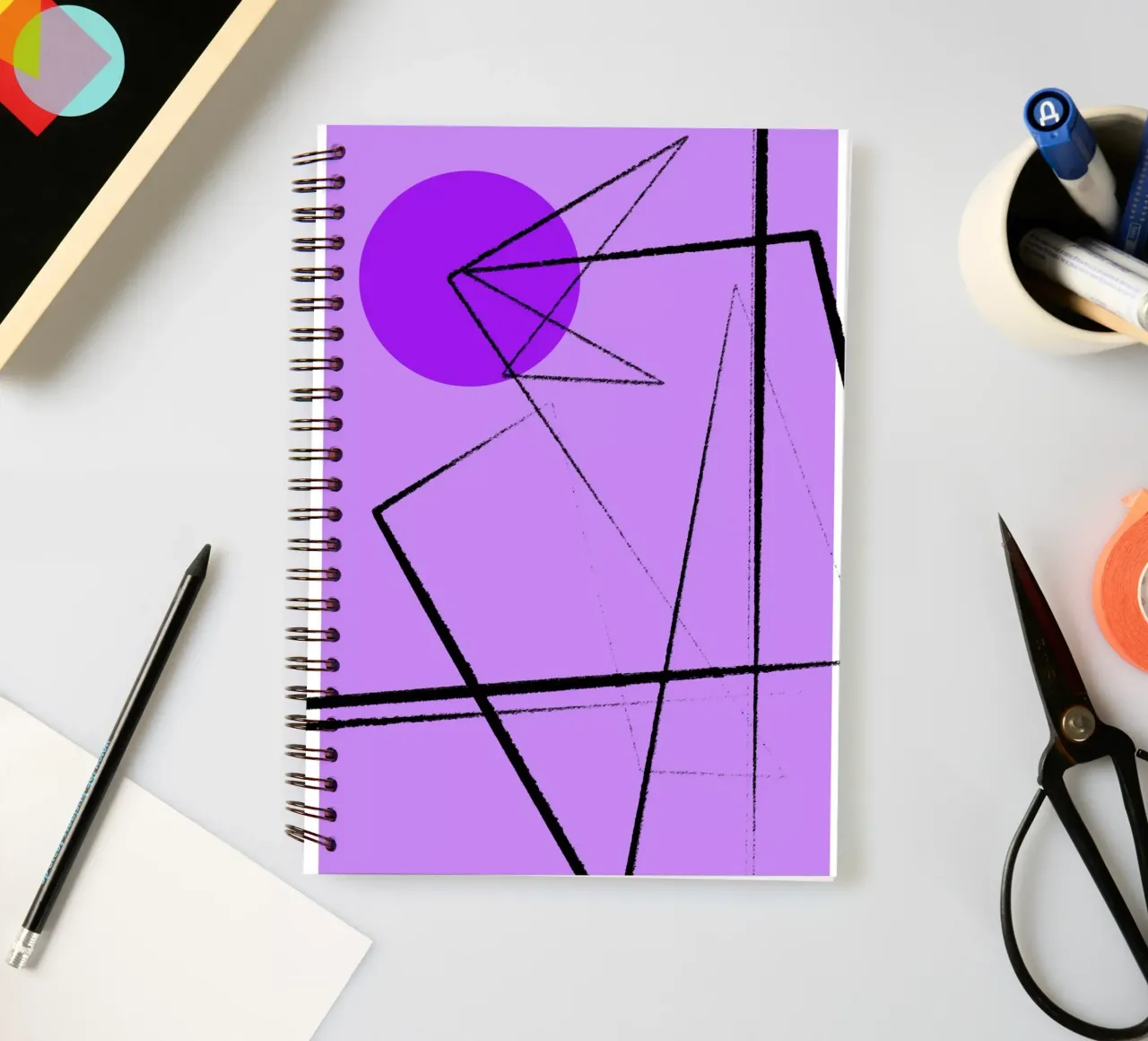Angular Lines No 26 Ringbuch von treechild