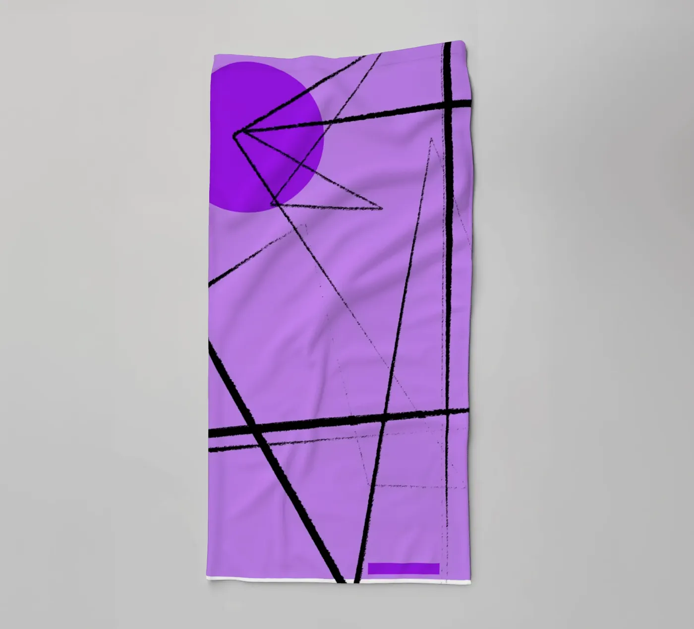 Angular Lines No 26 towel by treechild