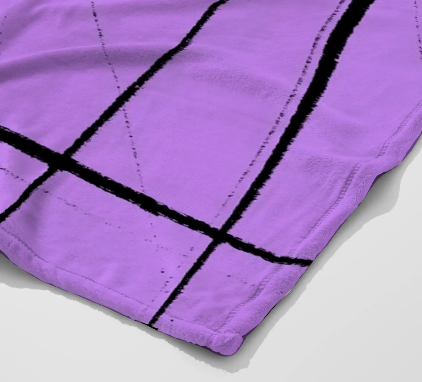 Angular Lines No 26 plaid polaire de treechild