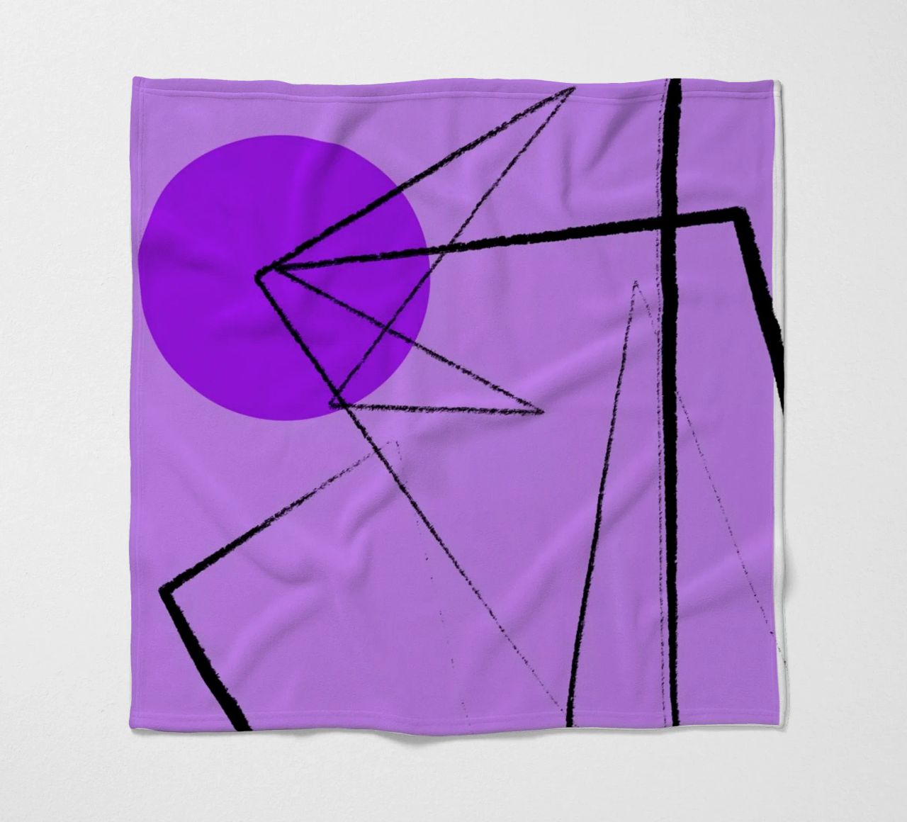 Angular Lines No 26 fleecedeken van treechild