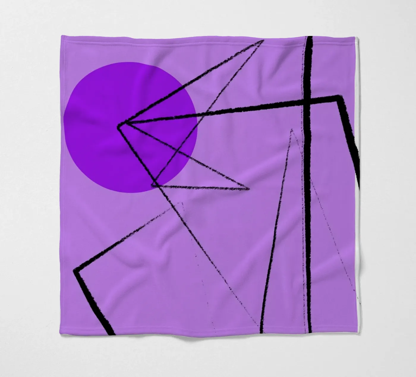 Angular Lines No 26 plaid polaire de treechild