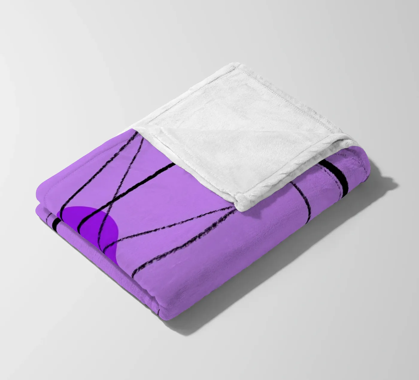 Angular Lines No 26 plaid polaire de treechild