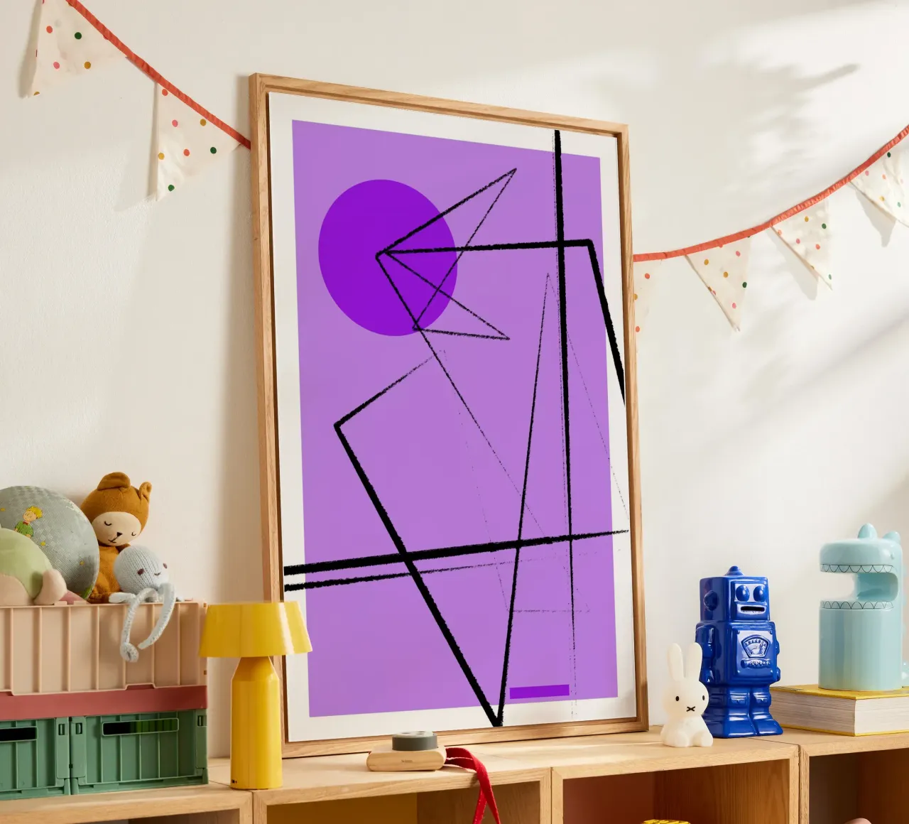 Angular Lines No 26 acrylic glass by treechild
