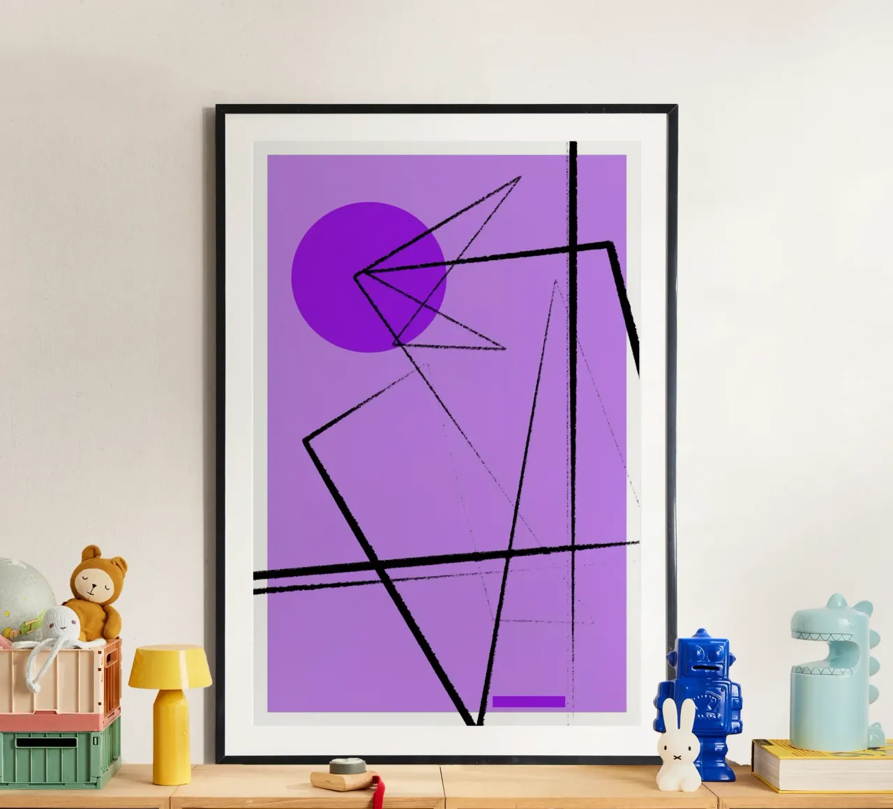 Angular Lines No 26 hahnemühle by treechild