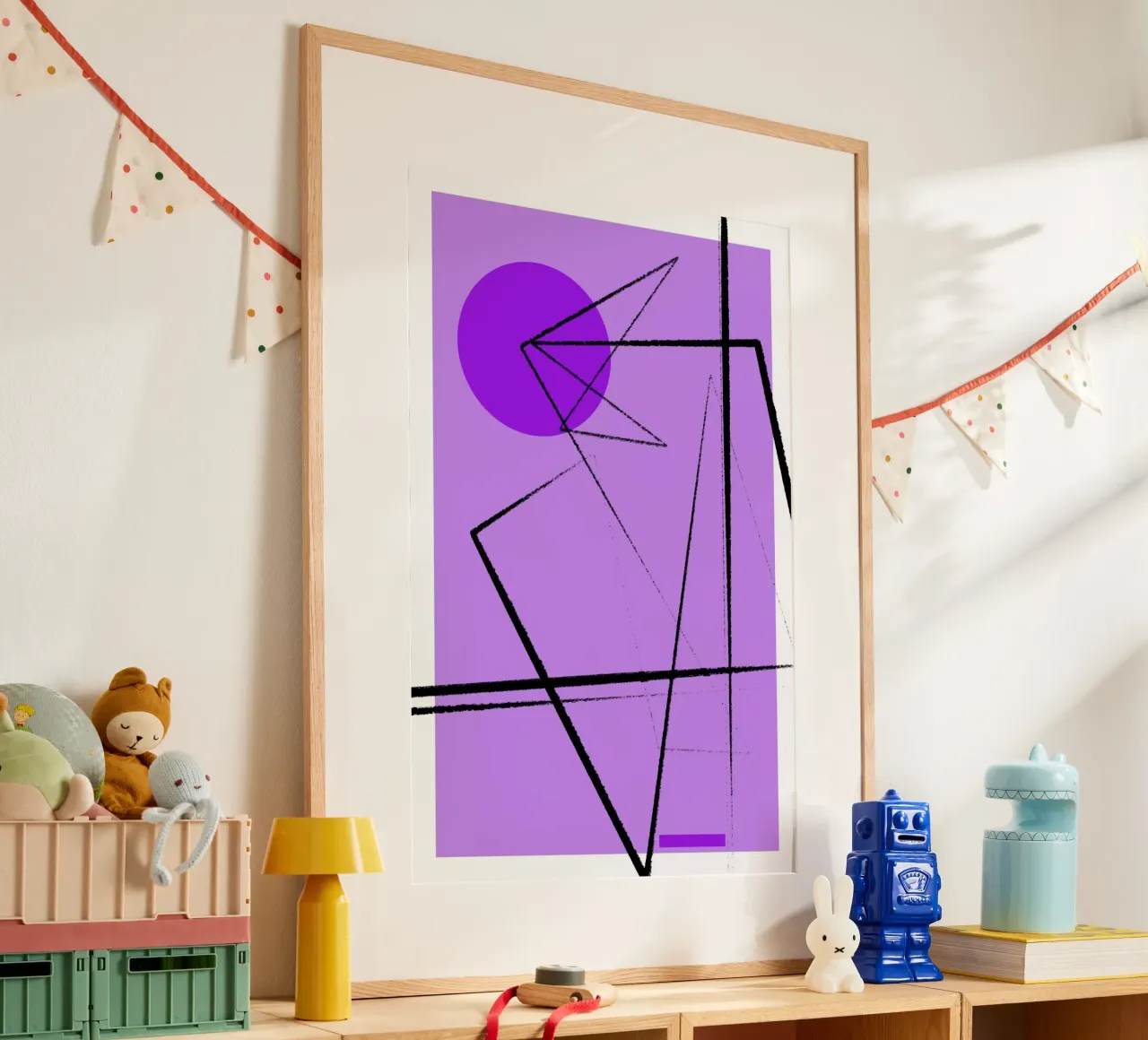 Angular Lines No 26 hahnemühle by treechild