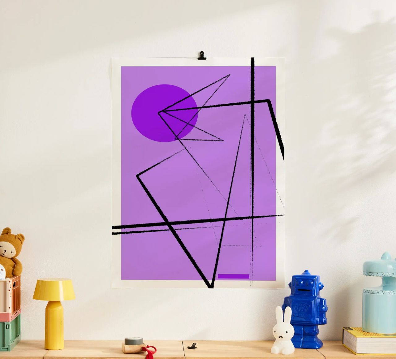 Angular Lines No 26 poster van treechild