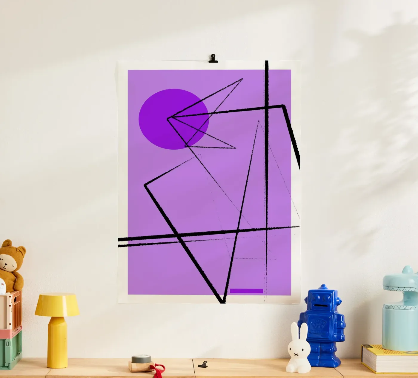 Angular Lines No 26 poster de treechild