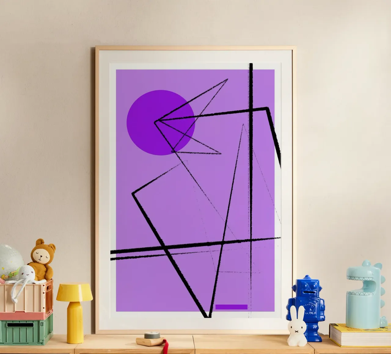 Angular Lines No 26 hahnemühle by treechild
