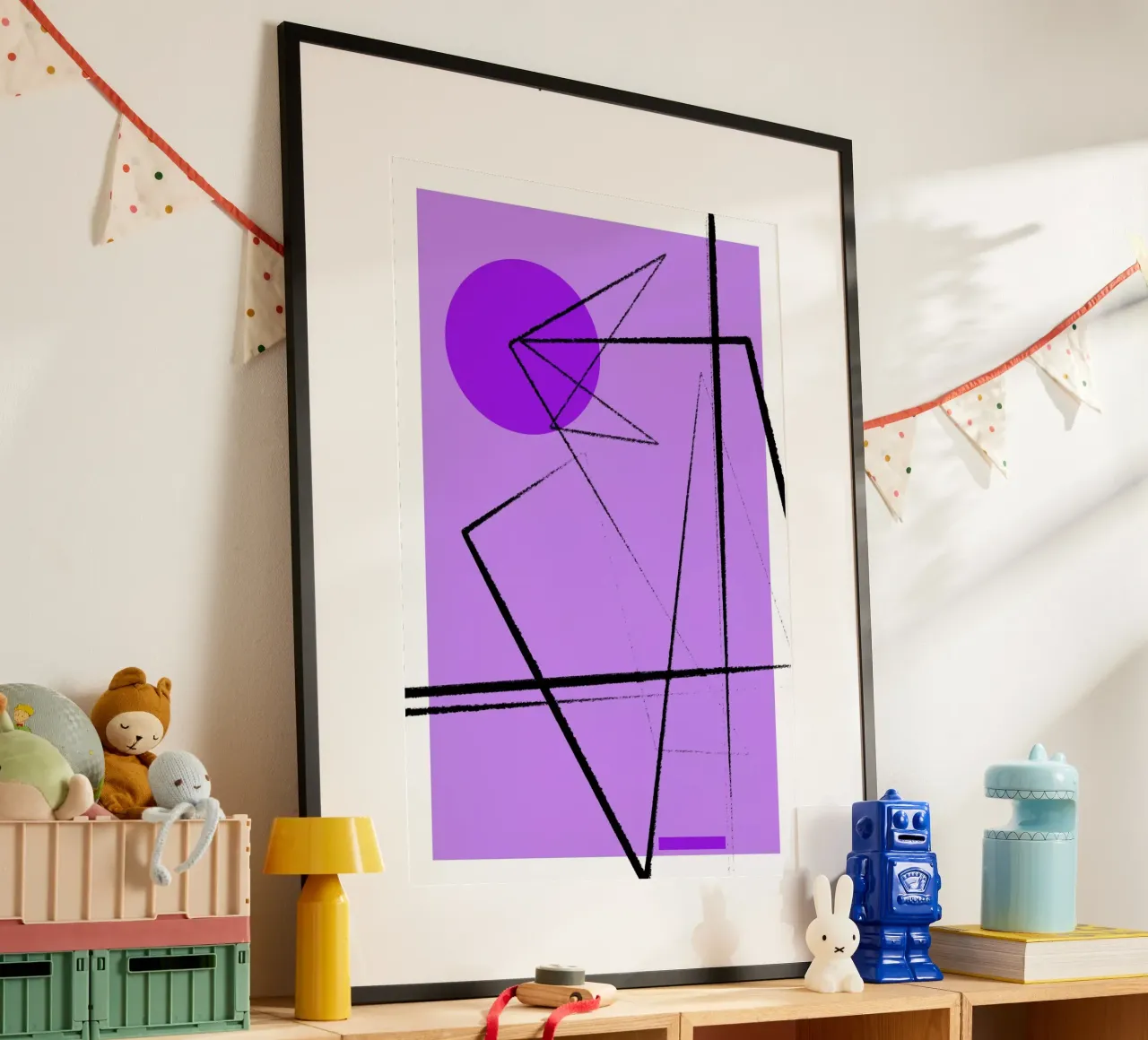 Angular Lines No 26 hahnemühle van treechild