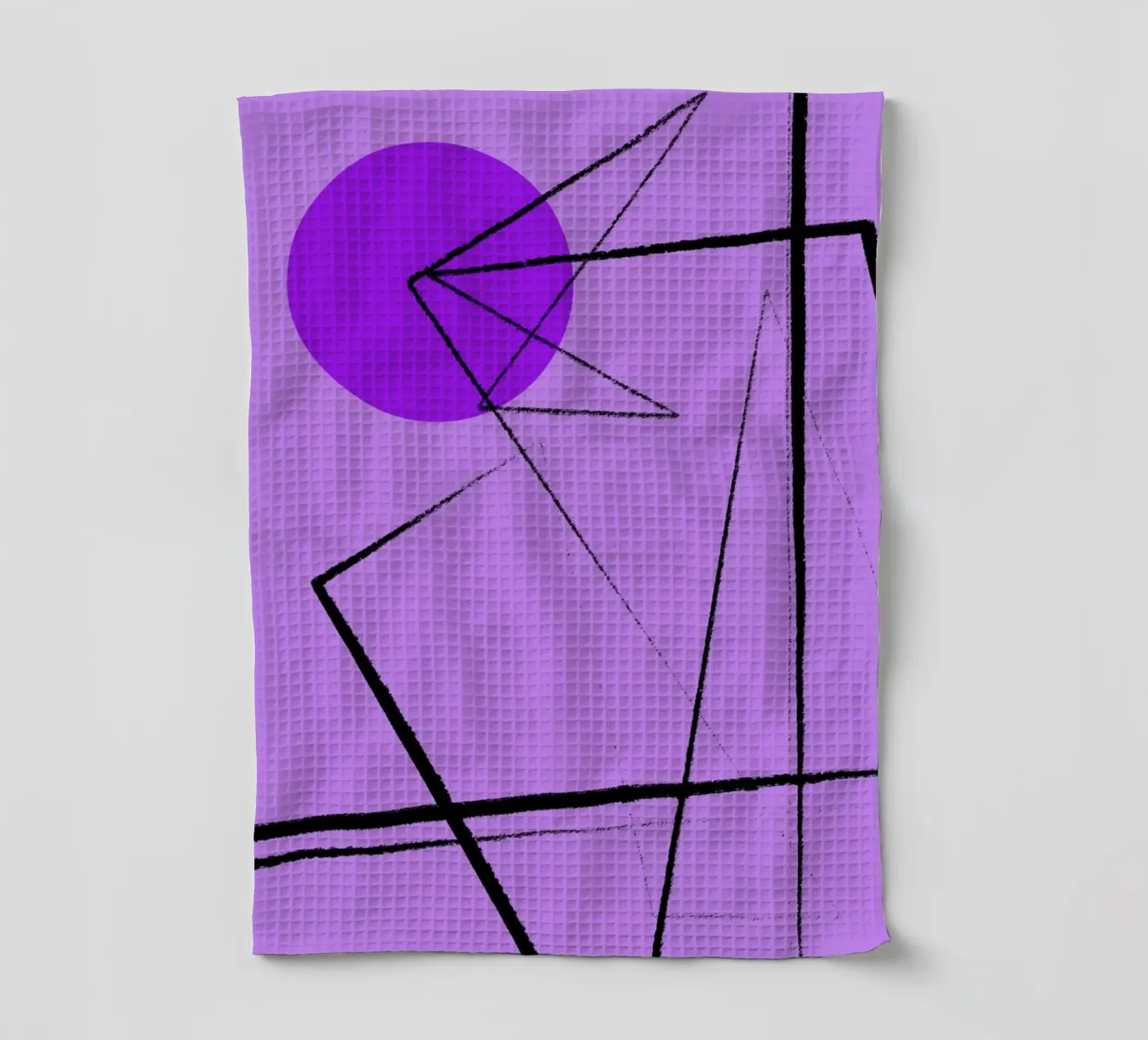 Angular Lines No 26 Geschirrtuch von treechild