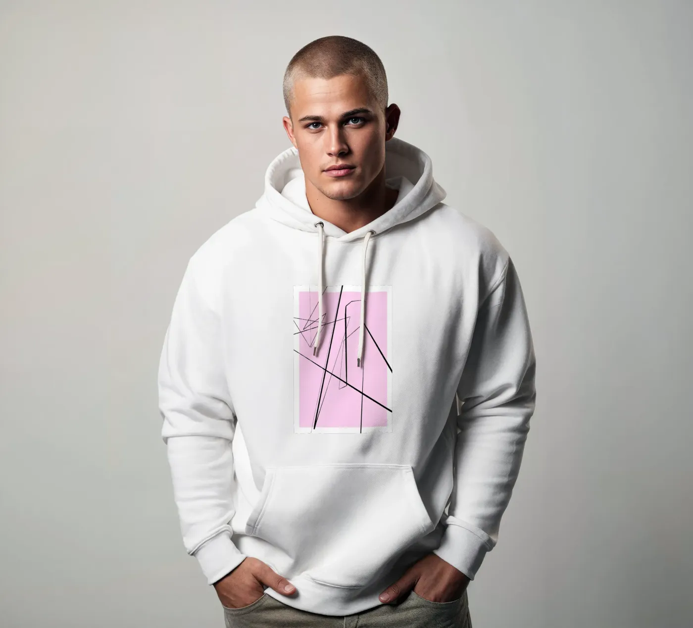 Angular Lines No 4 hoodie by treechild