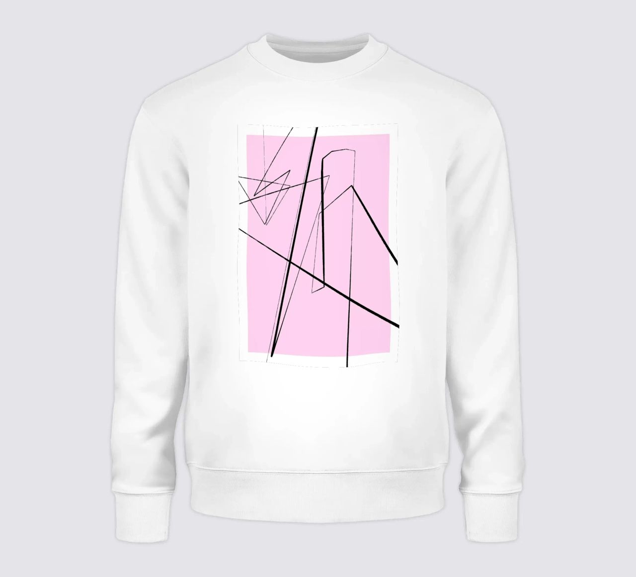 Angular Lines No 4 felpa da treechild