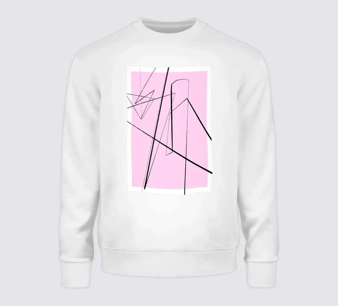 Angular Lines No 4 sweatshirt van treechild