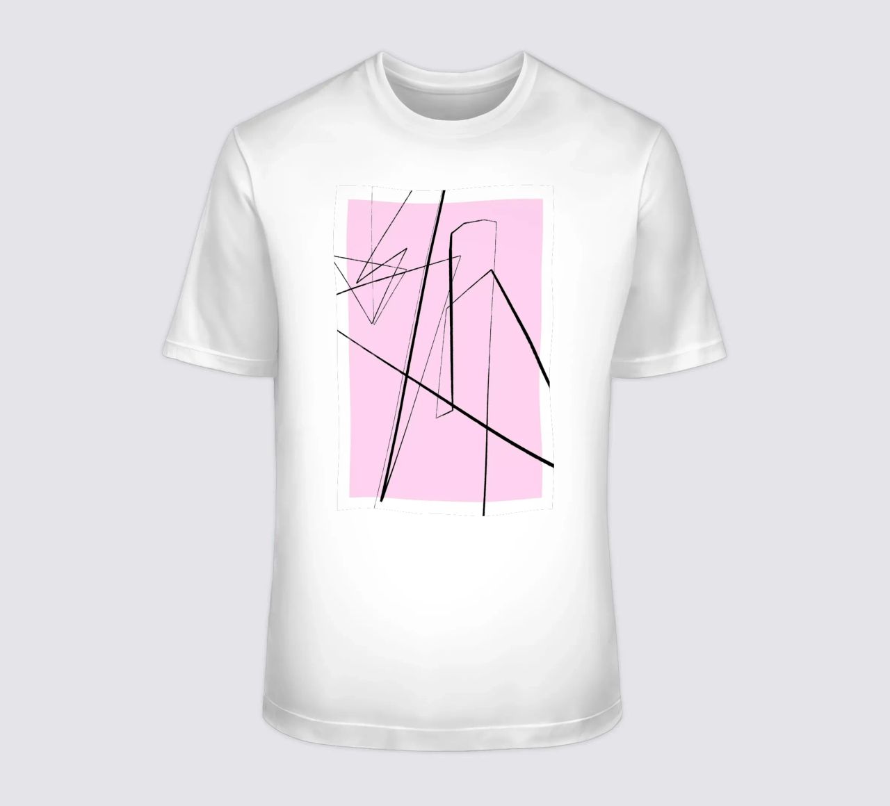 Angular Lines No 4 t-shirt da treechild