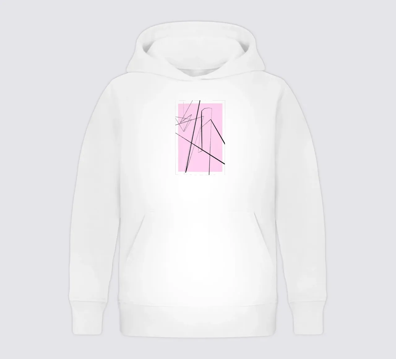 Angular Lines No 4 Kinder Hoodie von treechild