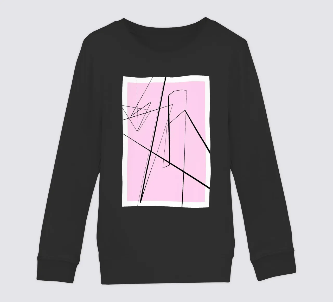 Angular Lines No 4 Kinder Sweatshirt von treechild