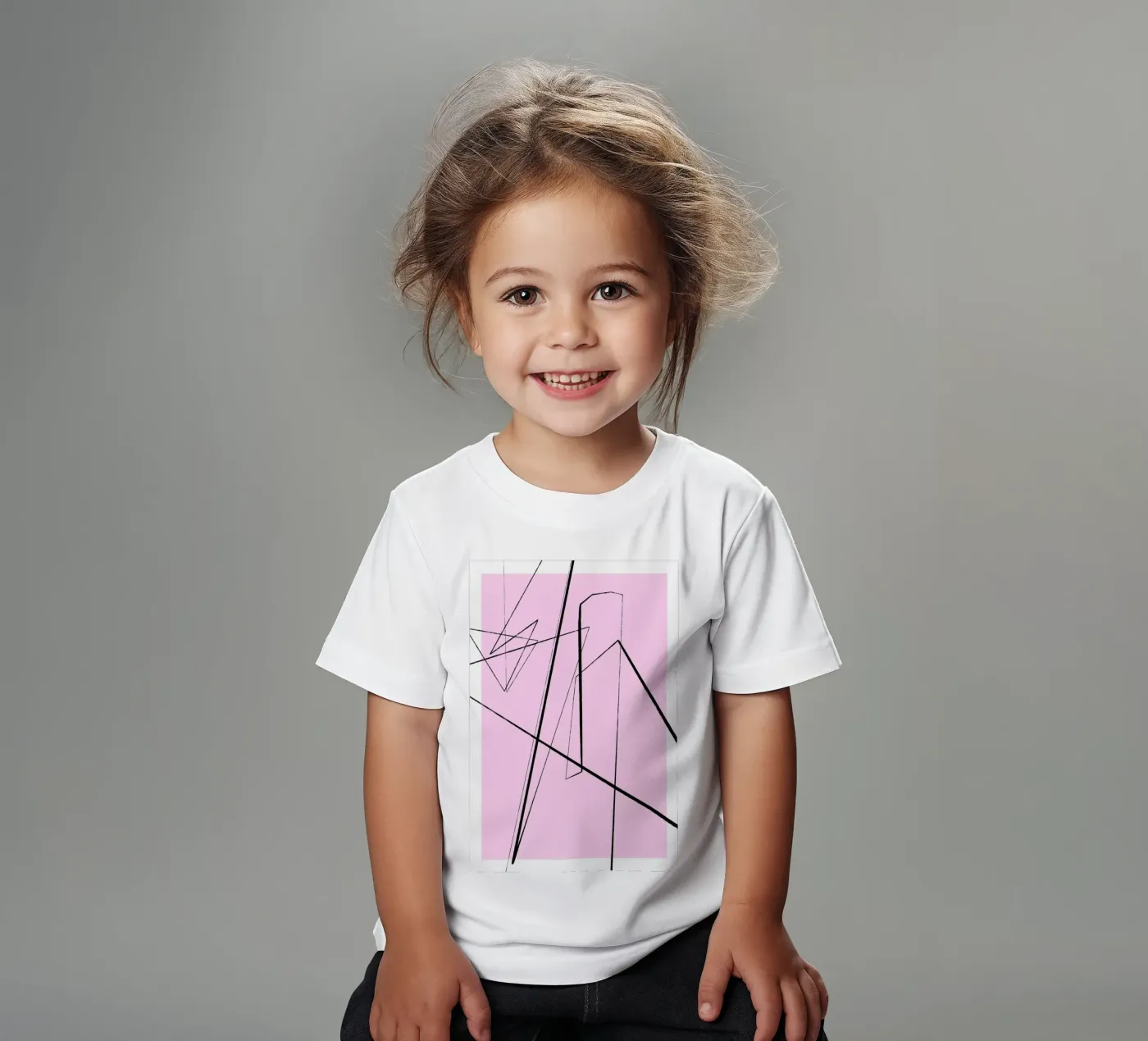 Angular Lines No 4 kinder t-shirt van treechild