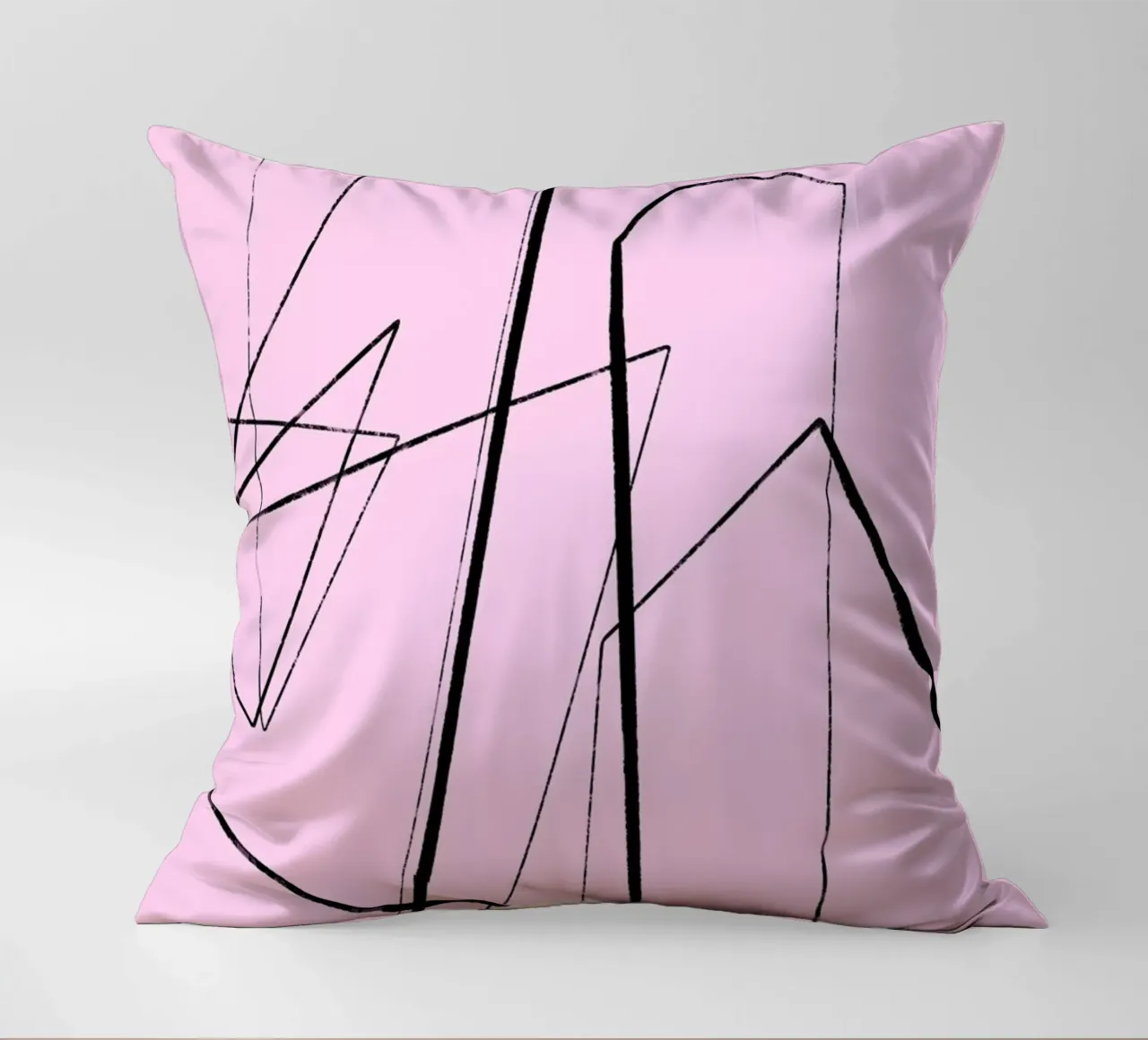 Angular Lines No 4 Kissen von treechild
