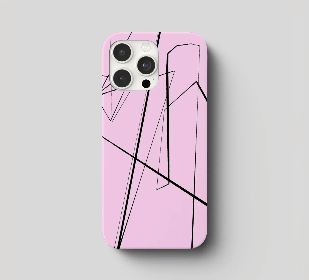 Angular Lines No 4 cover iphone da treechild