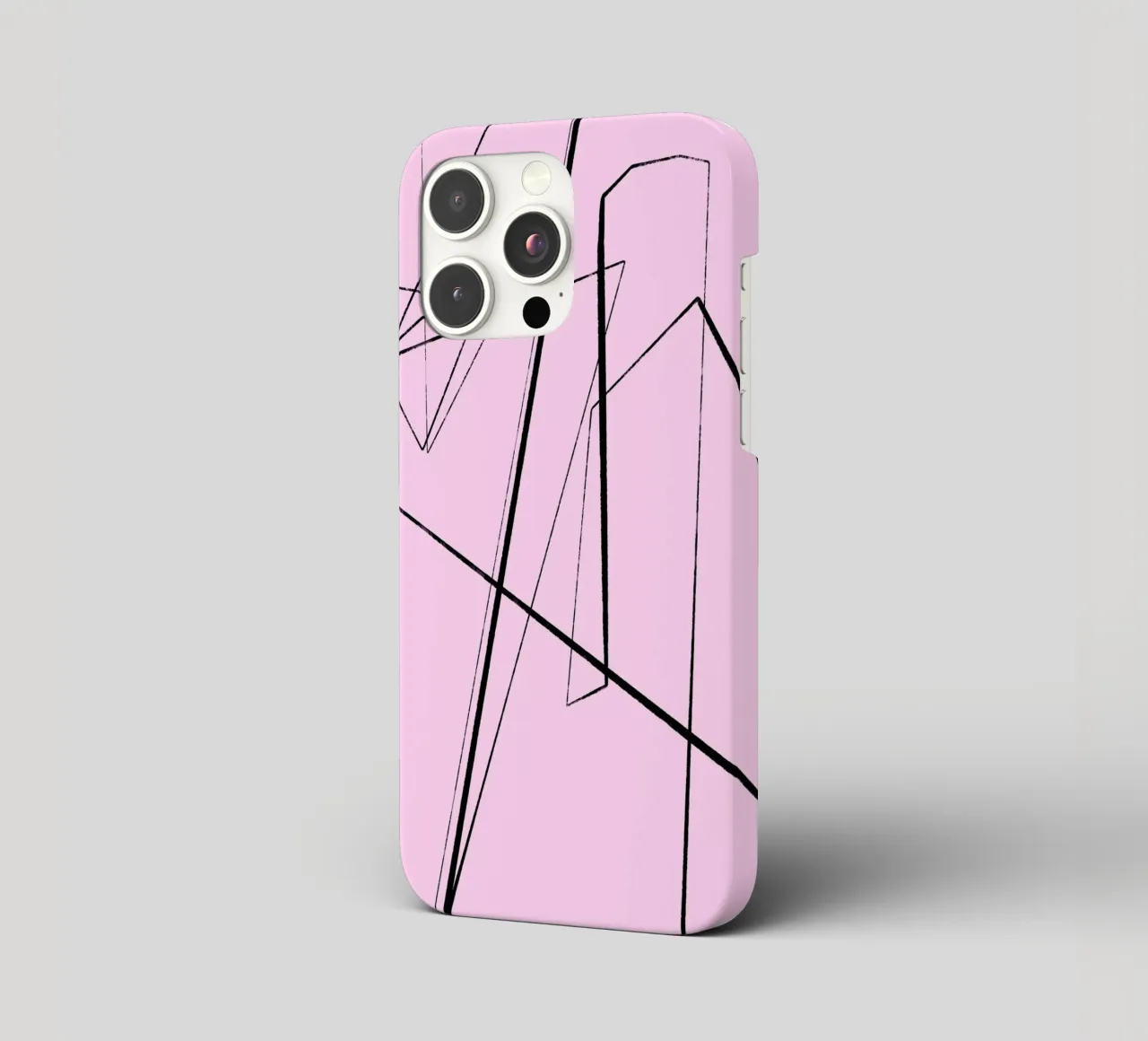 Angular Lines No 4 cover iphone da treechild