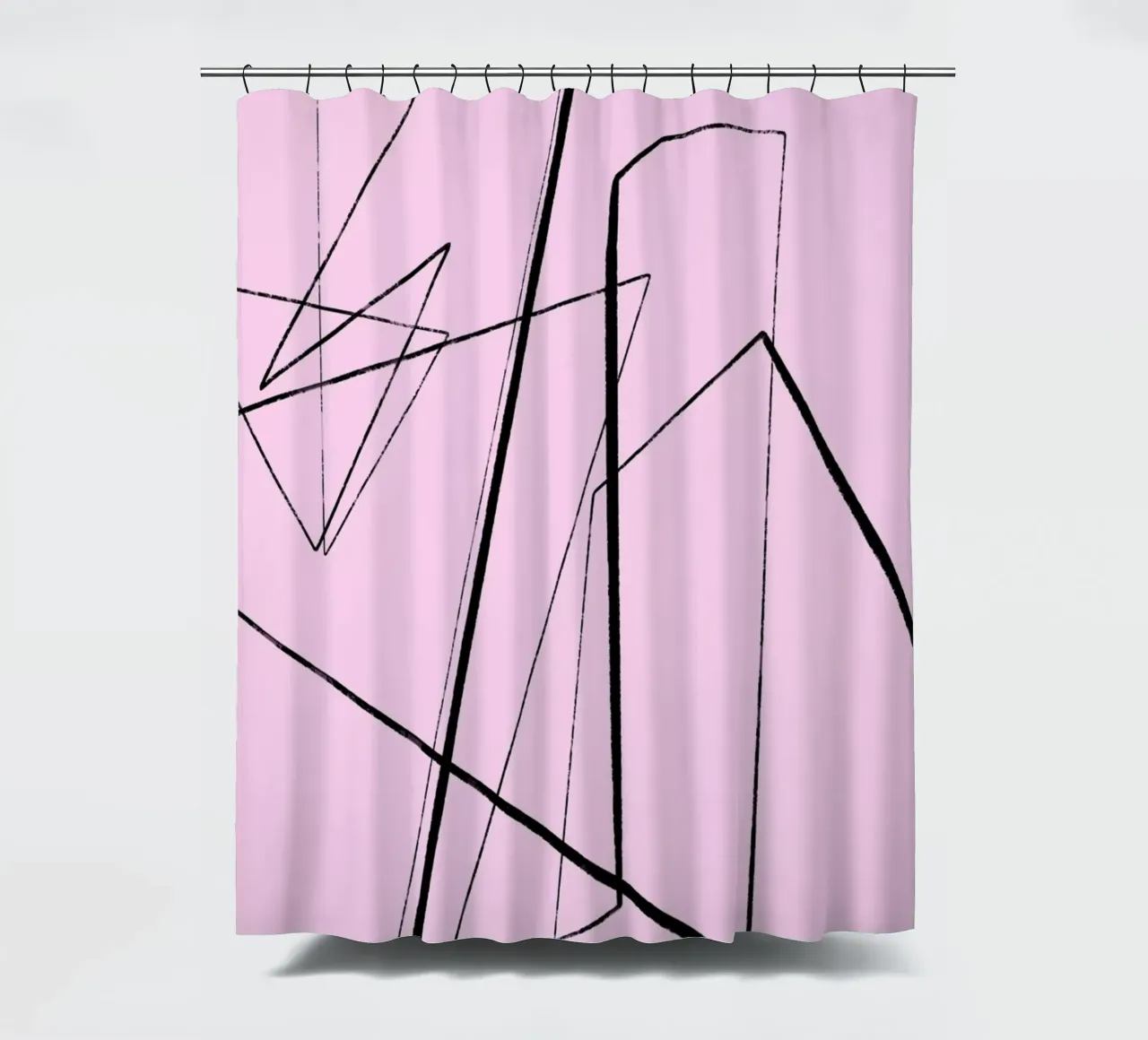 Angular Lines No 4 tenda da doccia da treechild