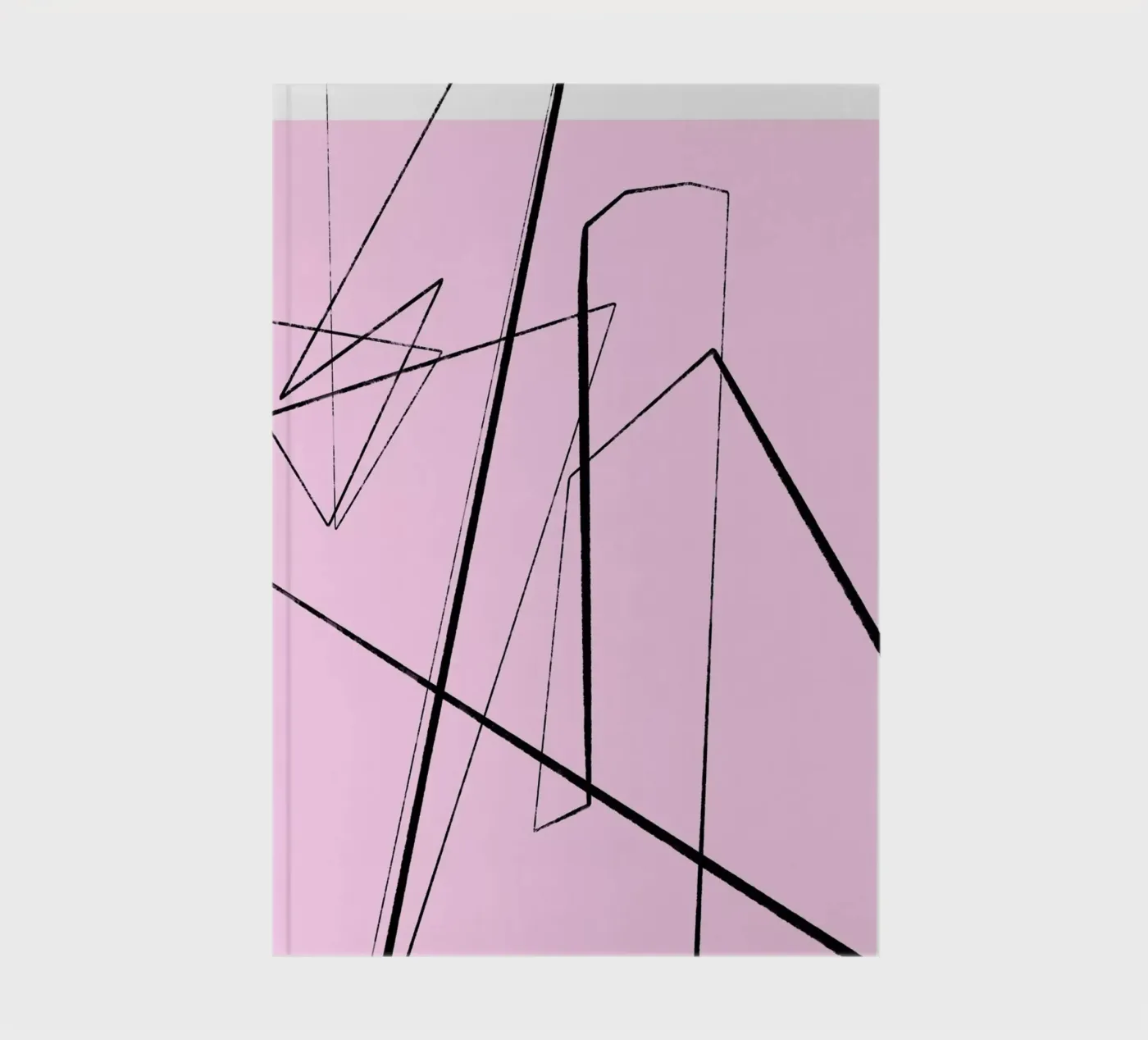 Angular Lines No 4 notebook by treechild