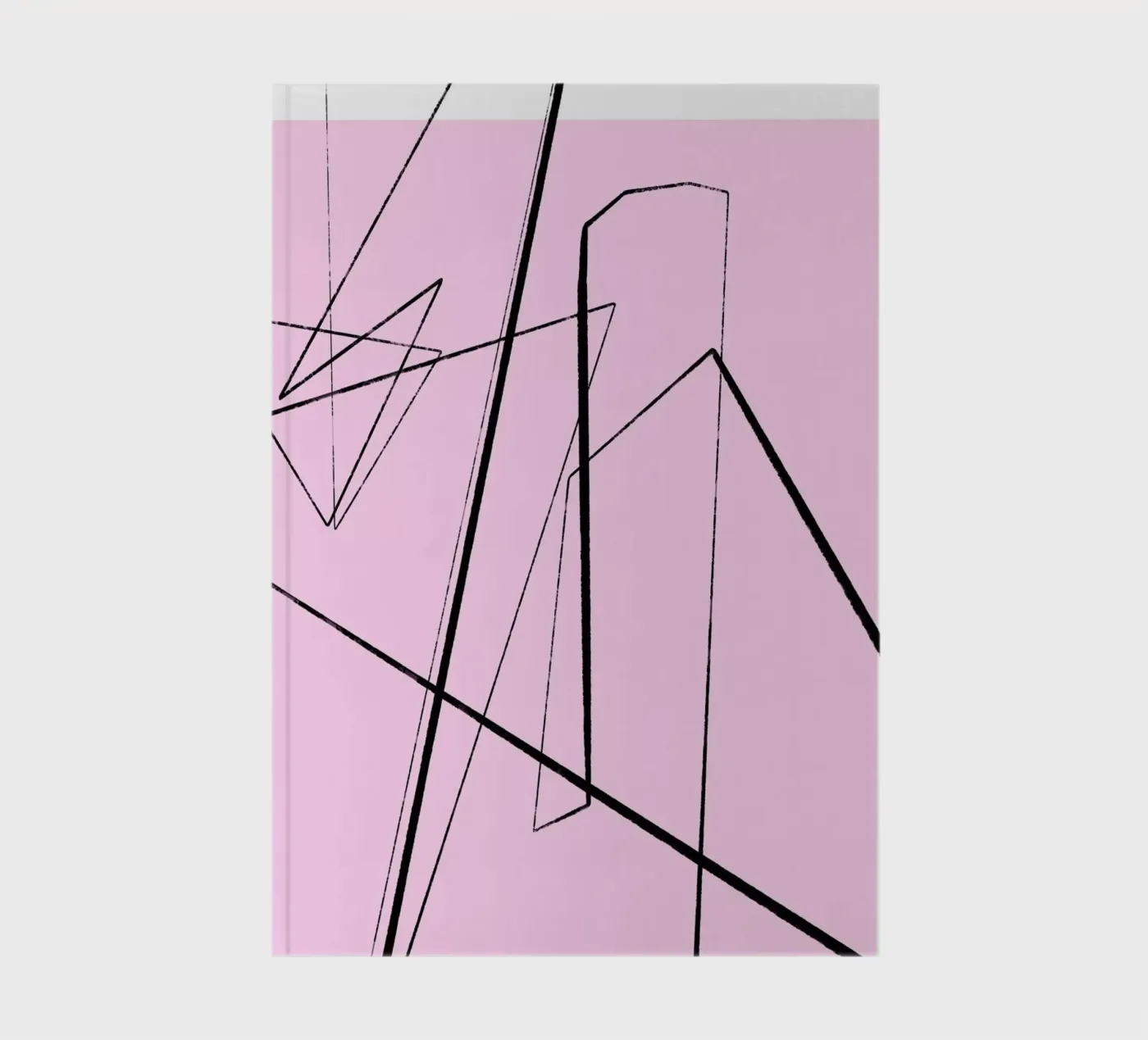 Angular Lines No 4 notebook by treechild