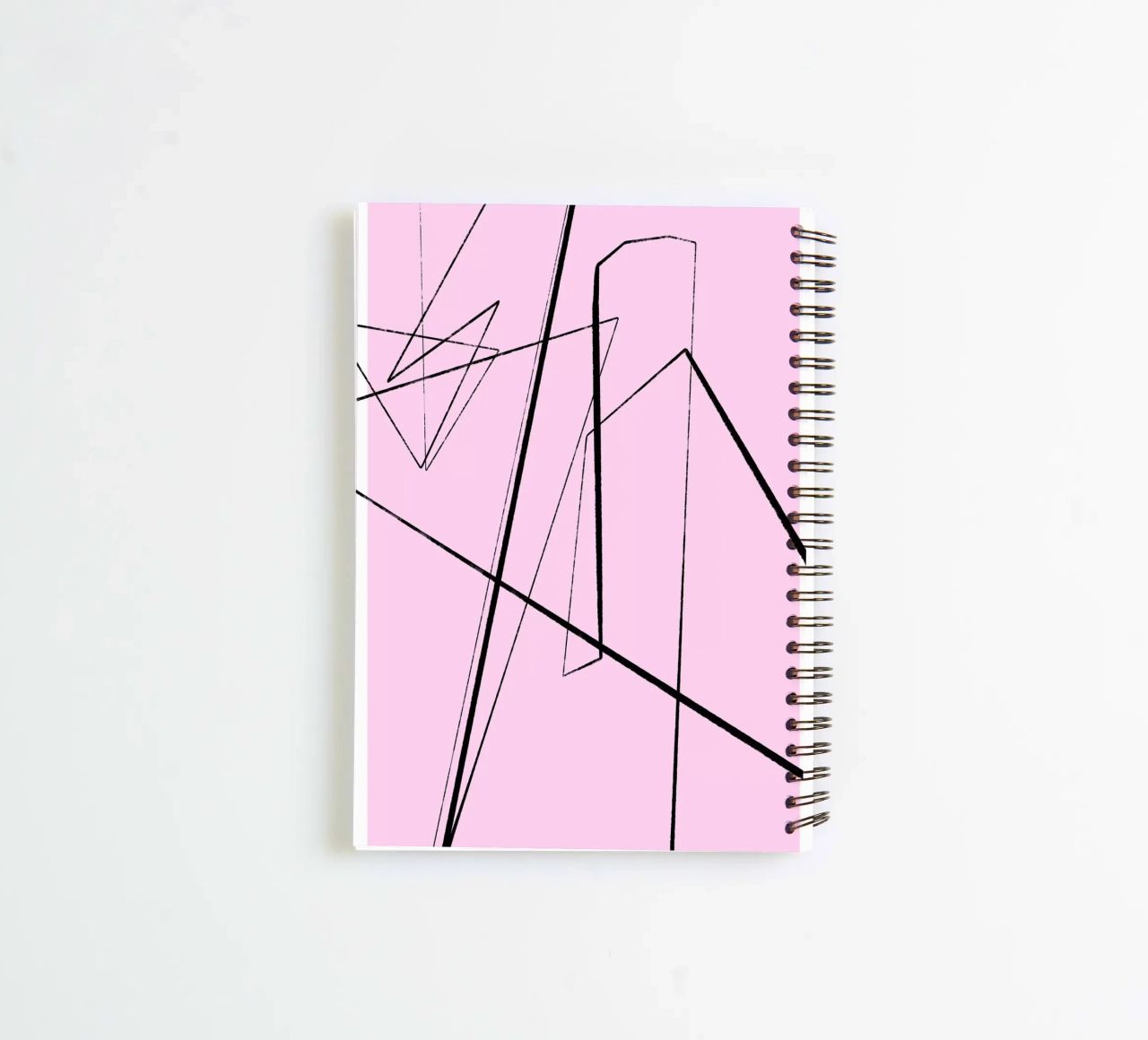 Angular Lines No 4 diario ad anelli da treechild