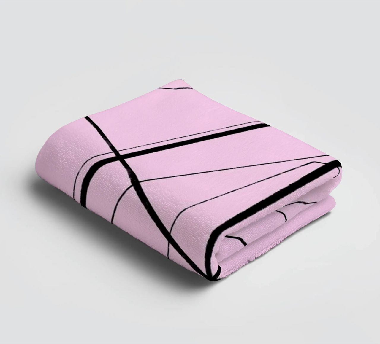 Angular Lines No 4 asciugamano da bagno da treechild