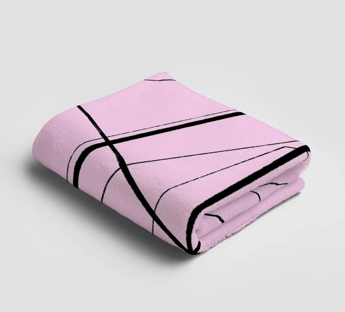 Angular Lines No 4 towel by treechild