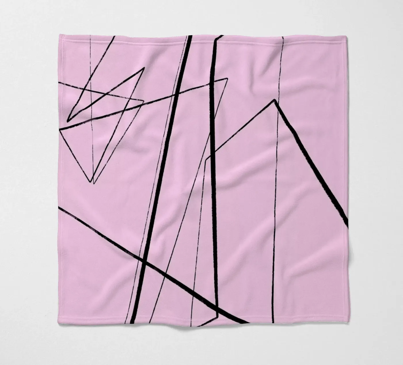 Angular Lines No 4 Fleecedecke von treechild