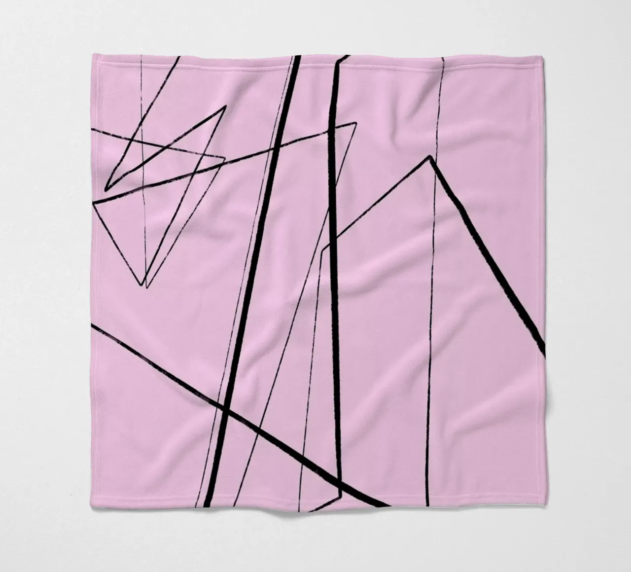 Angular Lines No 4 coperta in pile da treechild