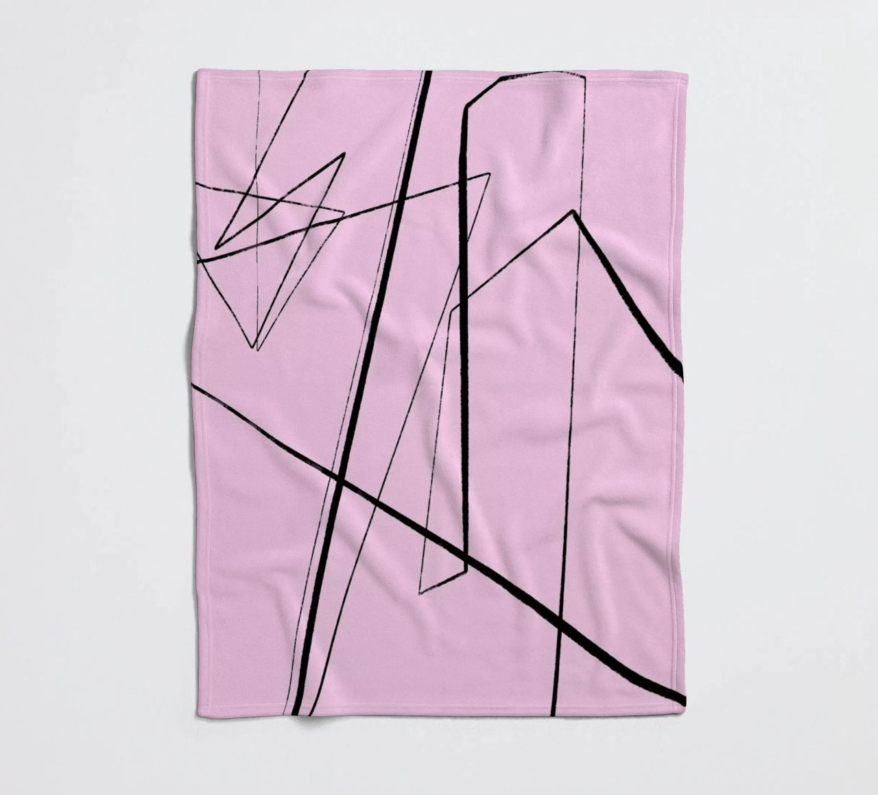 Angular Lines No 4 coperta in pile da treechild