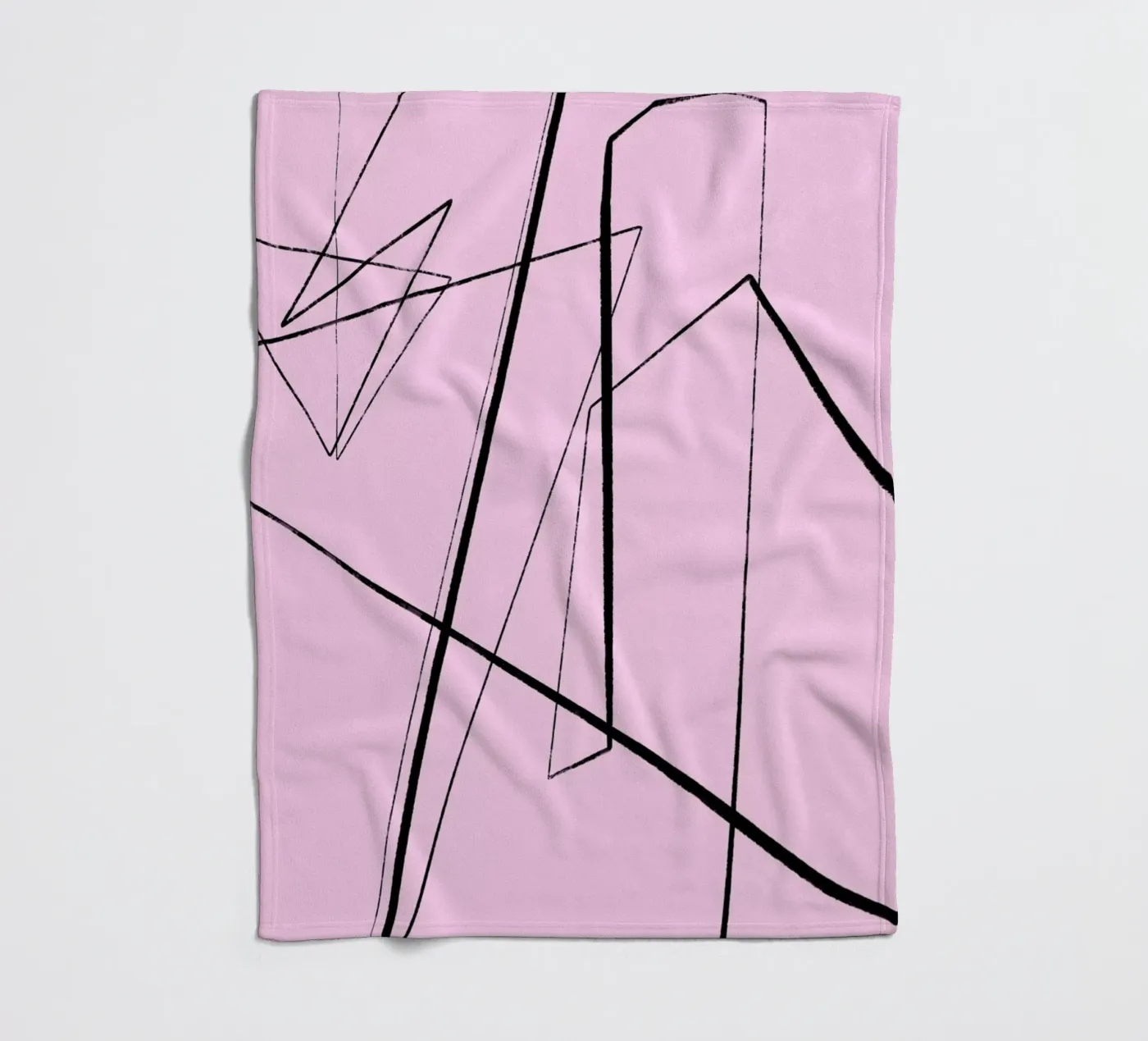 Angular Lines No 4 coperta in pile da treechild