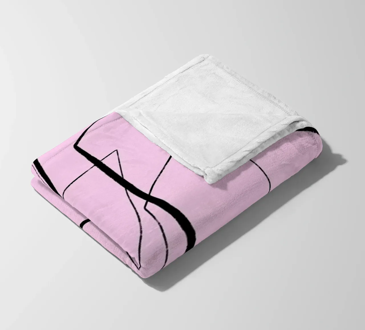 Angular Lines No 4 coperta in pile da treechild