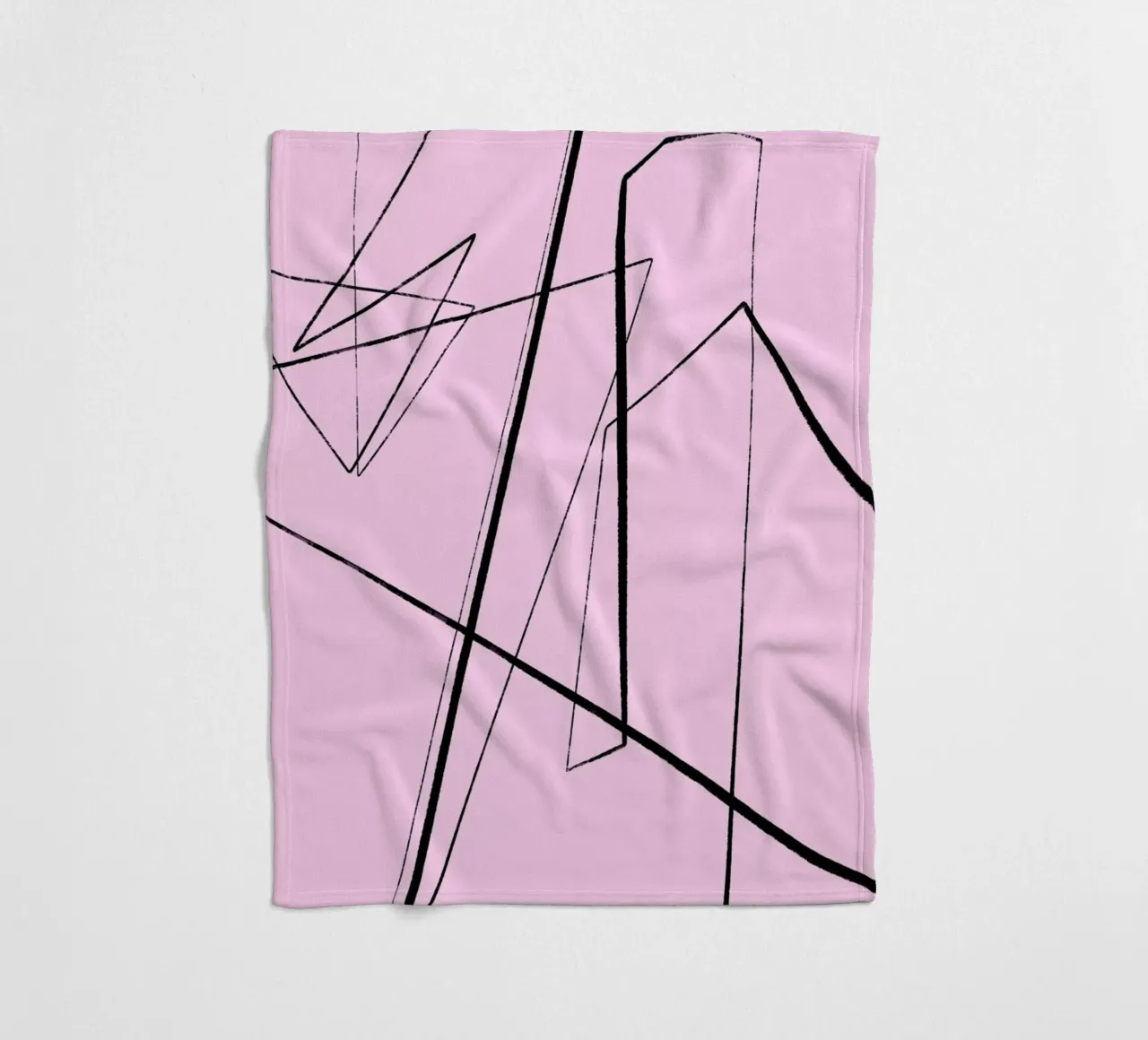 Angular Lines No 4 coperta in pile da treechild