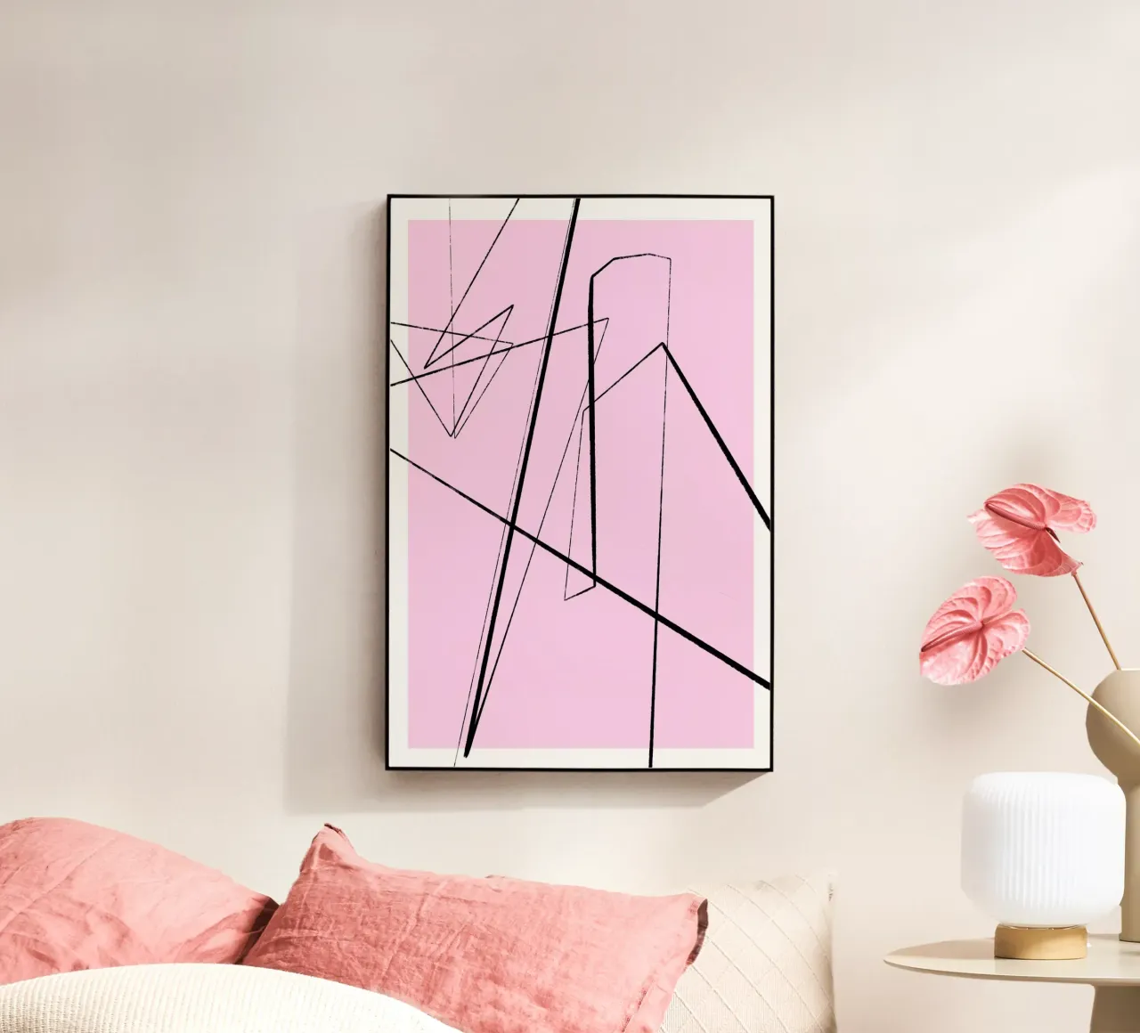 Angular Lines No 4 acryl van treechild