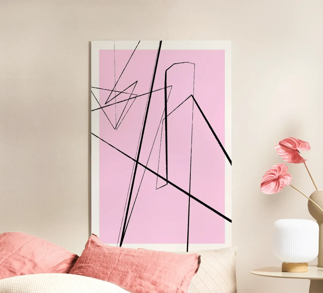 Angular Lines No 4 acryl van treechild
