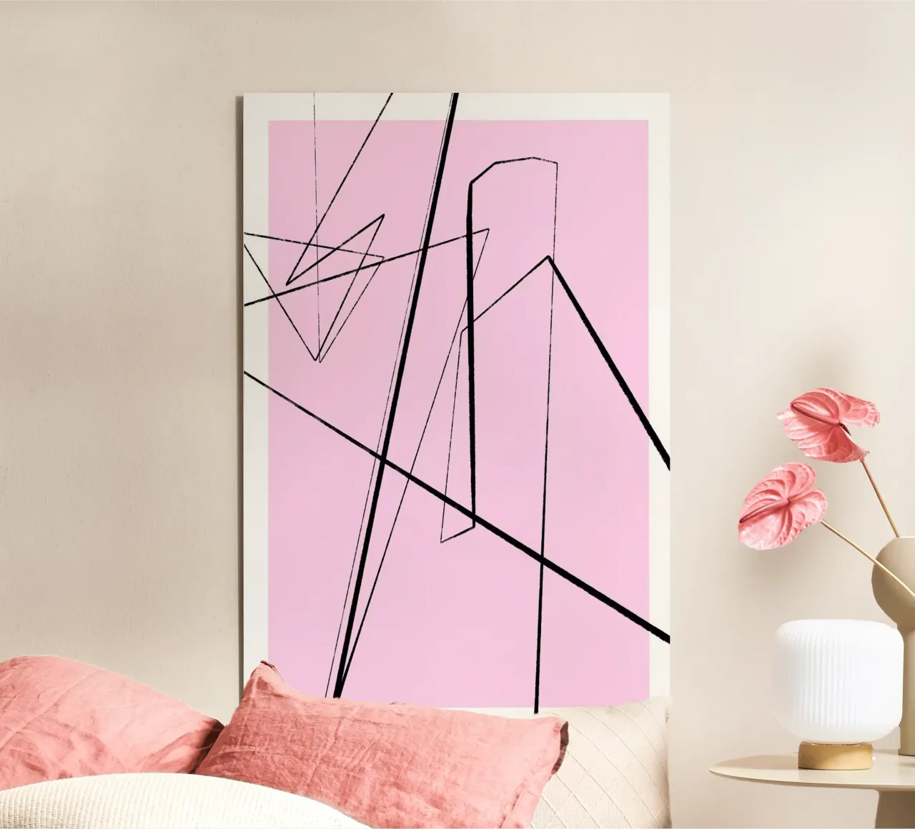 Angular Lines No 4 alluminio dibond da treechild