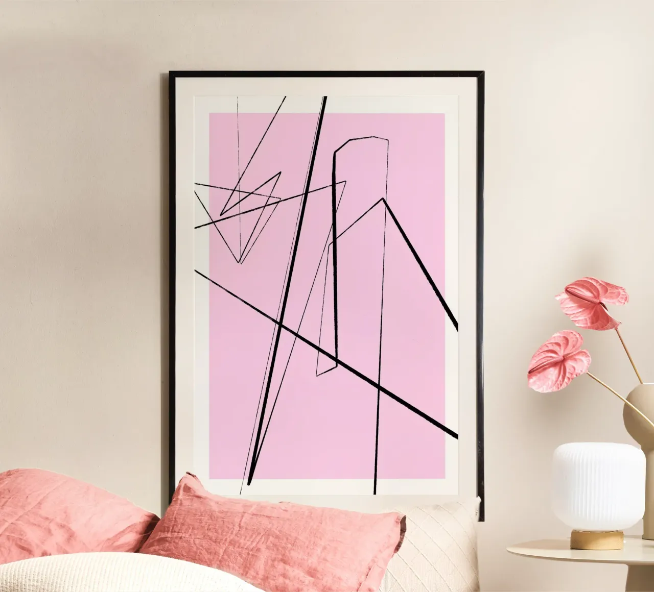Angular Lines No 4 Poster von treechild