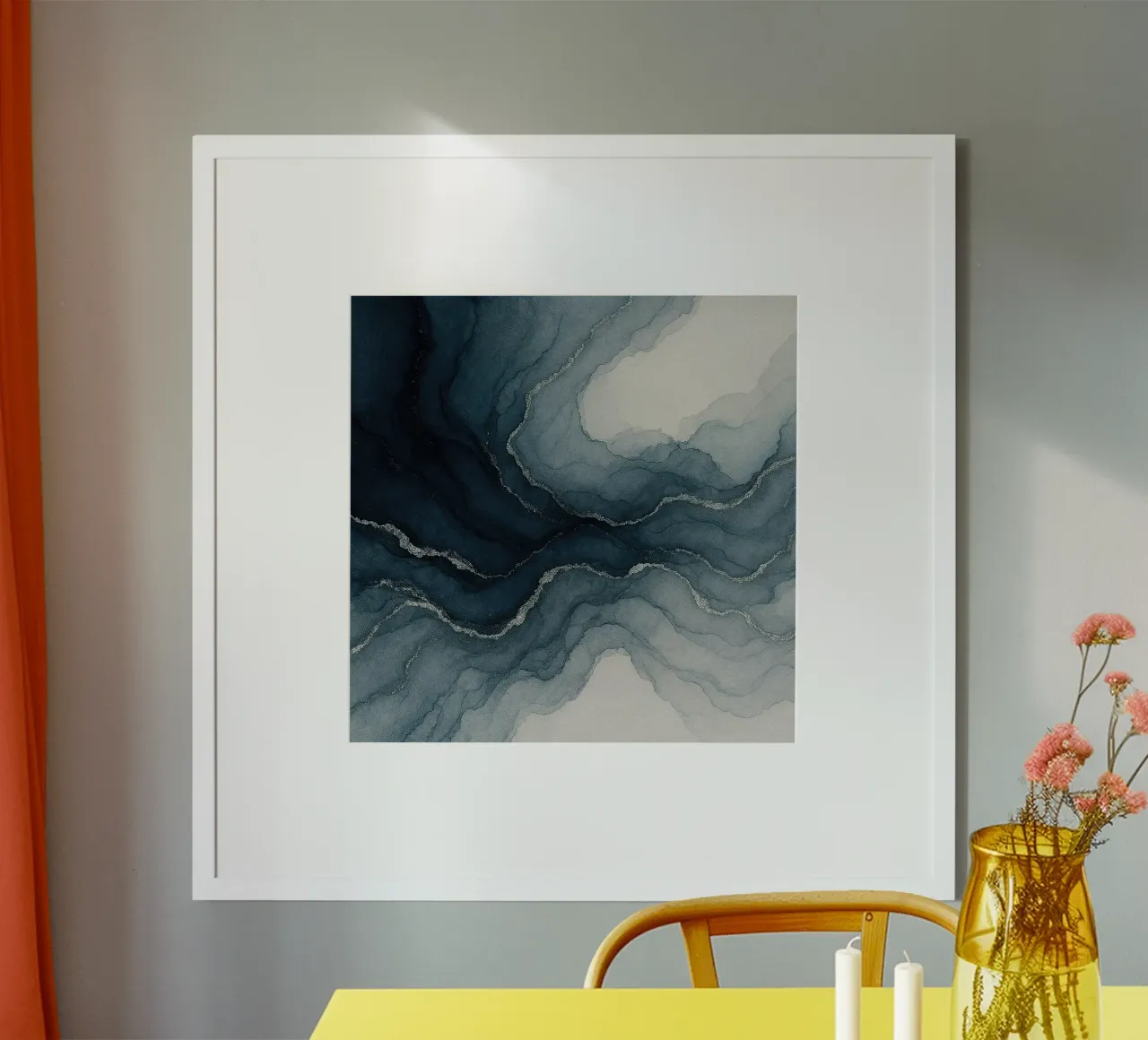Tempesta di platino poster da Chromatic Fusion Studio