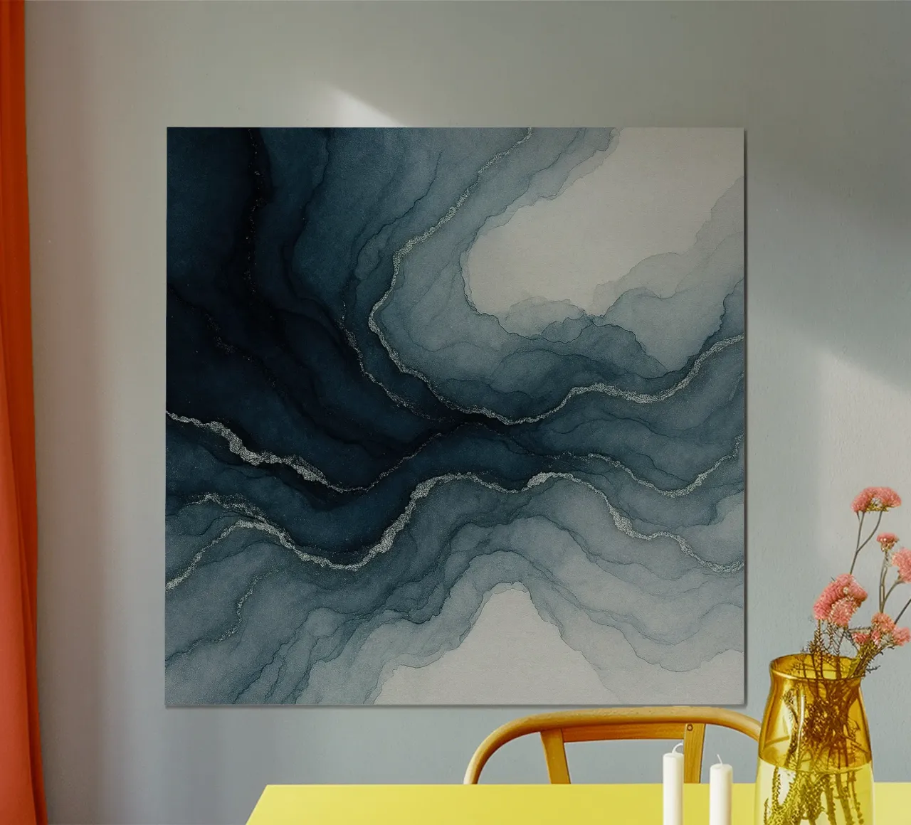 Tempesta di platino poster da Chromatic Fusion Studio