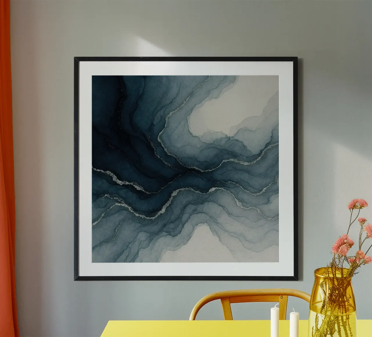 Tempesta di platino poster da Chromatic Fusion Studio