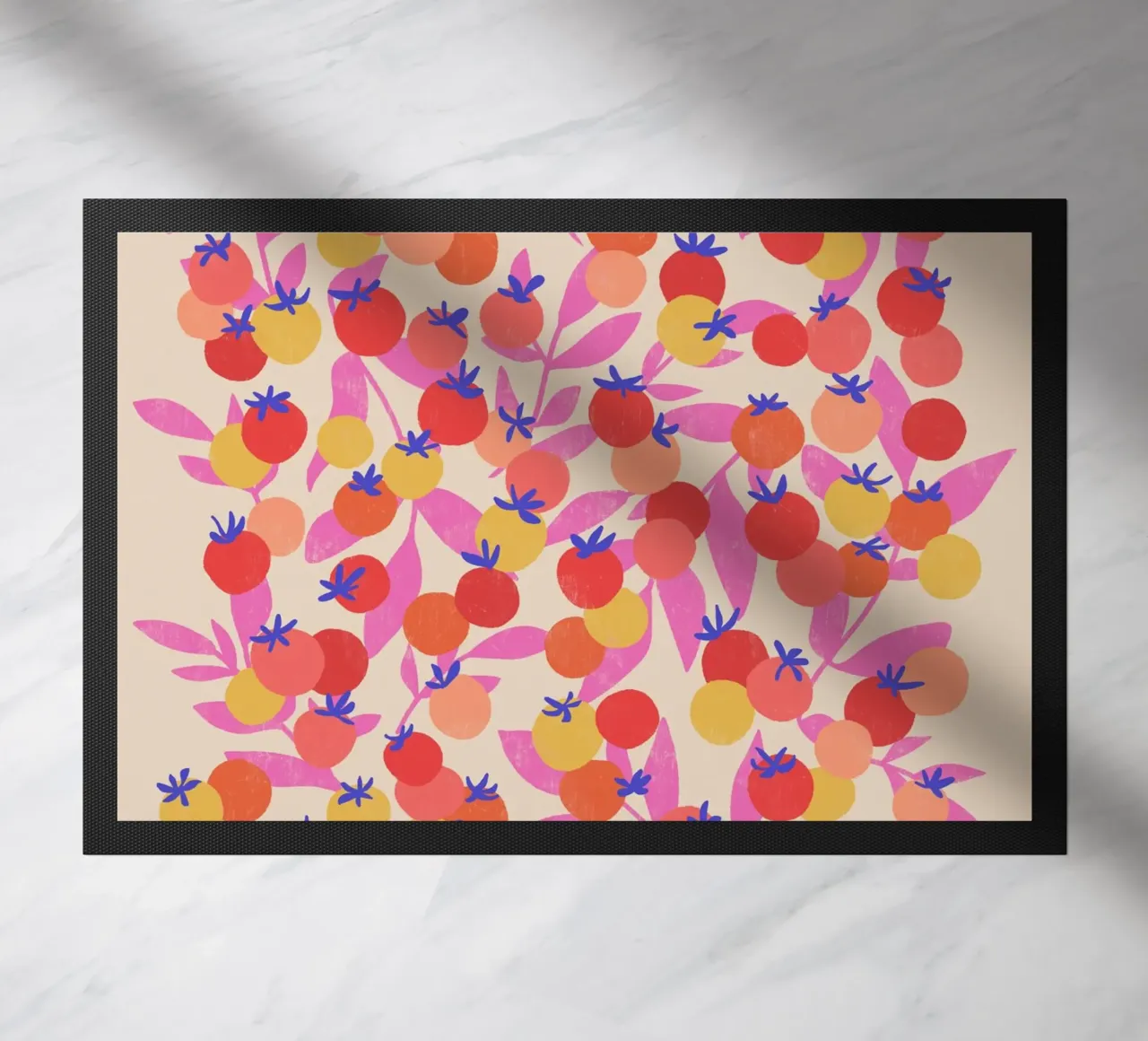 Tomatoes doormat by Dana Duricekova