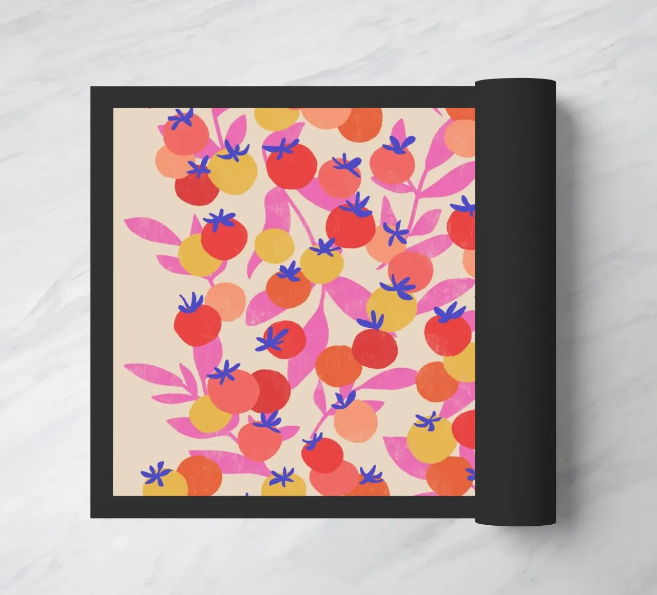 Tomatoes doormat by Dana Duricekova