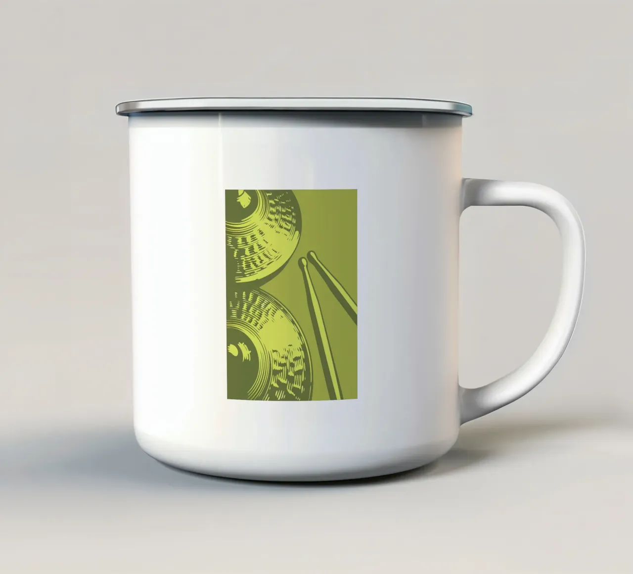 Cimbali tazza in smalto da MUSIC EDITION