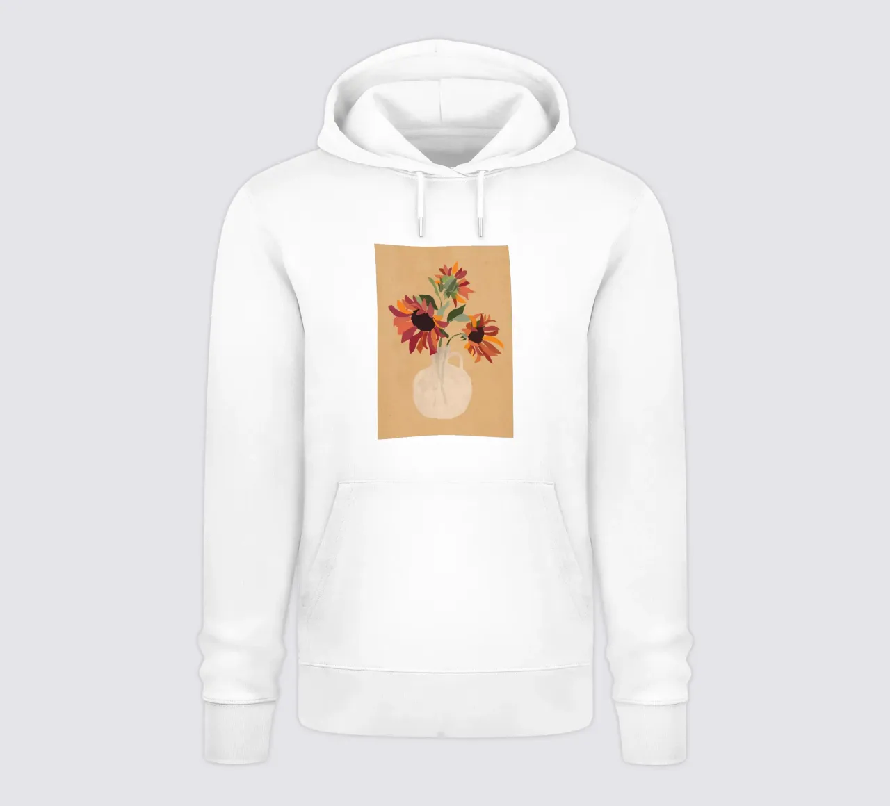 Girasoli 8 felpa con cappuccio da ThingDesign