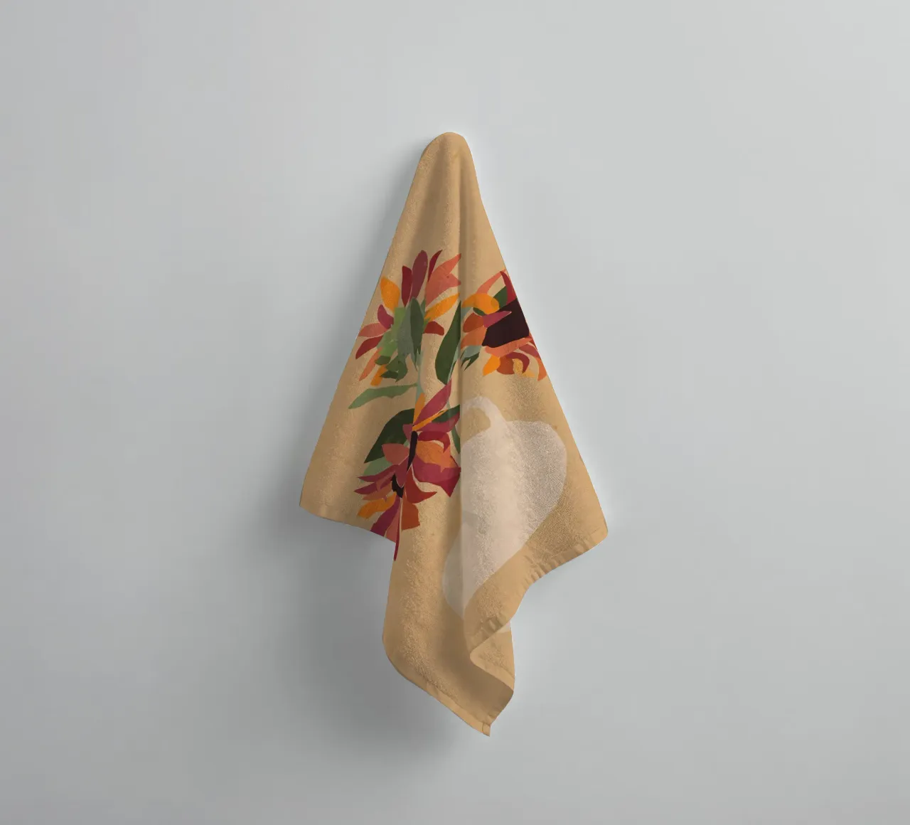 Sunflowers 8 towel by ThingDesign